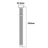 Strap-it Strap-it Bracelet milanais Samsung Galaxy Watch Ultra (argent) Strap-it Strap-it Bracelet milanais Samsung Galaxy Watch Ultra (argent)