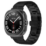 Strap-it Bracelet métal de luxe Samsung Galaxy Watch Ultra (noir)