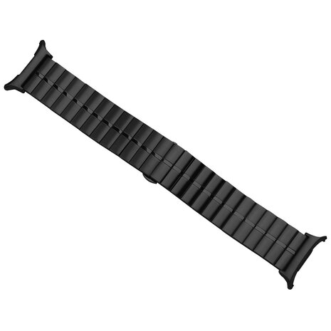 Strap-it Strap-it Bracelet métal de luxe Samsung Galaxy Watch Ultra (noir)