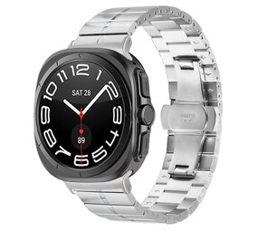 Strap-it Bracelet métal de luxe Samsung Galaxy Watch Ultra (argent)