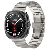 Strap-it Bracelet métal de luxe Samsung Galaxy Watch Ultra (coleur titane)