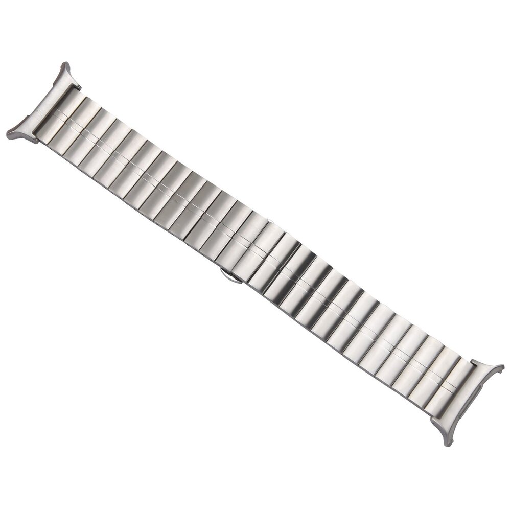 Strap-it Strap-it Bracelet métal de luxe Samsung Galaxy Watch Ultra (coleur titane)