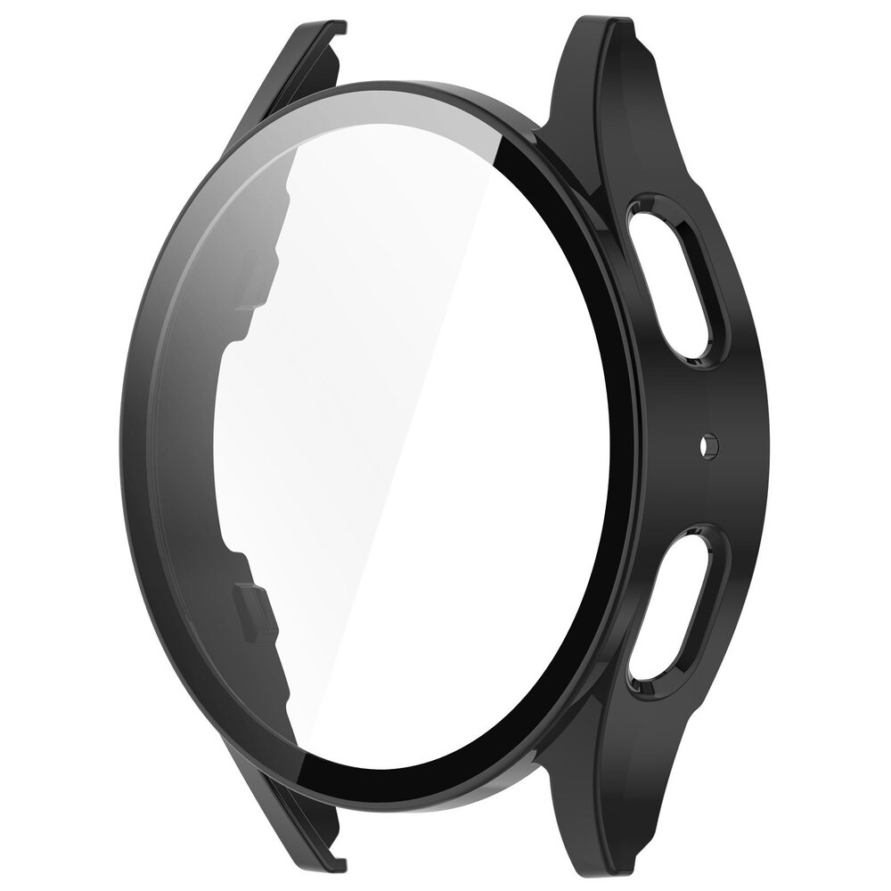 Strap-it Strap-it Coque rigide avec verre Samsung Galaxy Watch 7 44mm (noir)