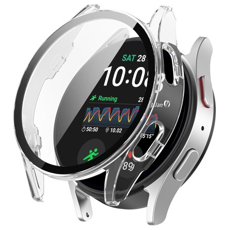 Strap-it Strap-it Coque rigide avec verre Samsung Galaxy Watch 7 44mm (transparent) Strap-it Strap-it Coque rigide avec verre Samsung Galaxy Watch 7 44mm (transparent)