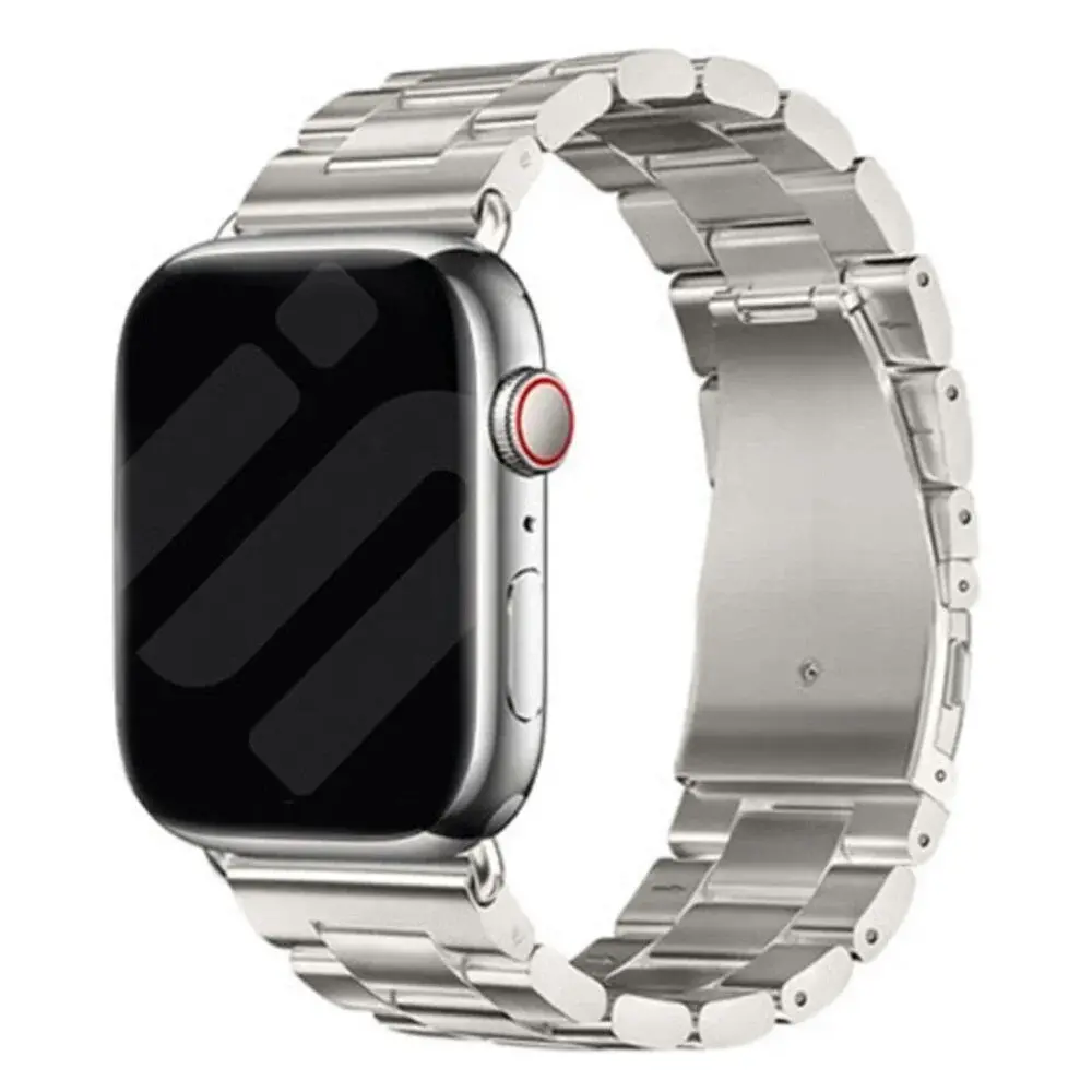 Strap-it Strap-it Bracelet acier Apple Watch (titanium)