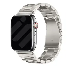 Strap-it Bracelet acier Apple Watch (titanium)