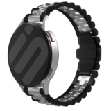 Strap-it Bracelet acier Jubilee Amazfit Bip (noir/argent) Strap-it Bracelet acier Jubilee Amazfit Bip (noir/argent)