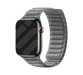 Strap-it Bracelet Alcantara Apple Watch (gris)