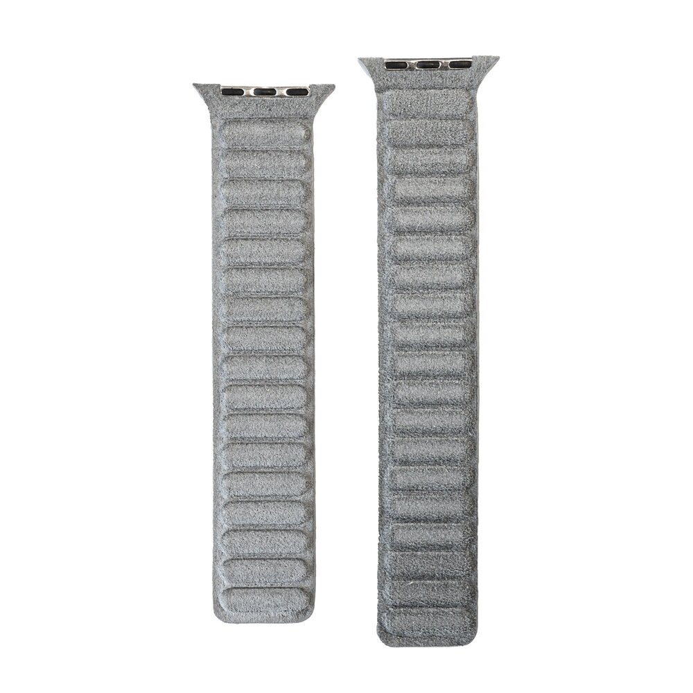 Strap-it Strap-it Bracelet Alcantara Apple Watch (gris)