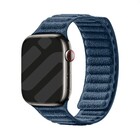 Strap-it Strap-it Bracelet Alcantara Apple Watch (bleu)