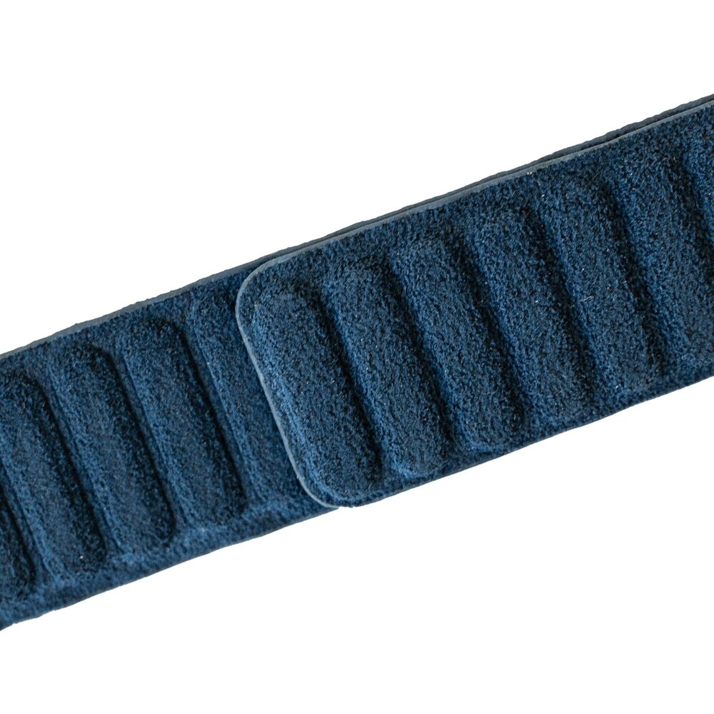 Strap-it Strap-it Bracelet Alcantara Apple Watch (bleu)