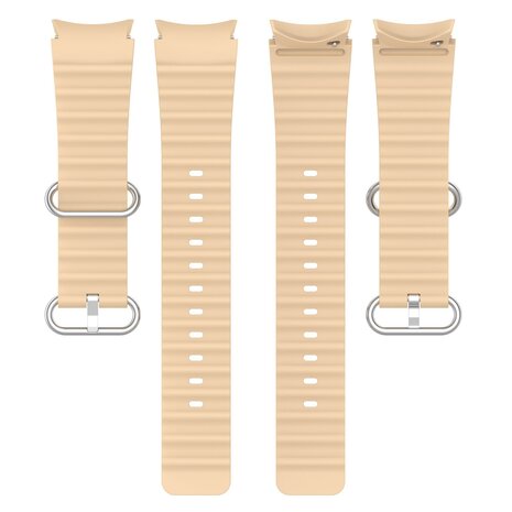 Strap-it Strap-it Bracelet Océan Samsung Galaxy Watch 4 44mm (lumière stellaire) Strap-it Strap-it Bracelet Océan Samsung Galaxy Watch 4 44mm (lumière stellaire)