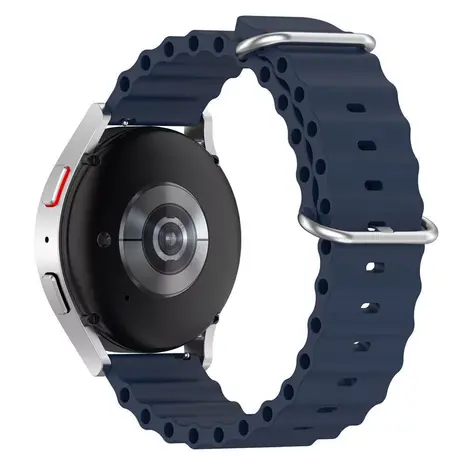 Strap-it Strap-it Bracelet Océan Samsung Galaxy Watch 3 45mm (bleu foncé)
