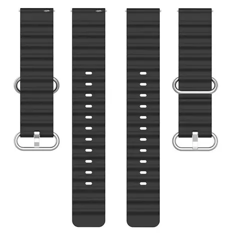 Strap-it Strap-it Bracelet Océan Fossil Gen 5 (noir)