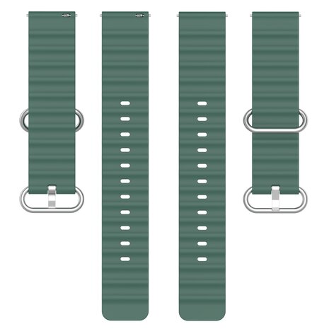 Strap-it Strap-it Bracelet Océan Xiaomi Watch S1 (vert foncé)