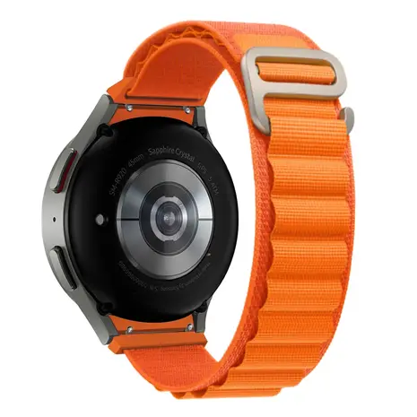 Strap-it Strap-it Bracelet Alpine Samsung Galaxy Watch 4 44mm (orange)