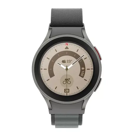 Strap-it Strap-it Bracelet Alpine Samsung Galaxy Watch 4 44mm (gris foncé)