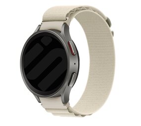 Strap-it Bracelet Alpine Samsung Galaxy Watch 4 Classic 46mm (lumière stellaire)