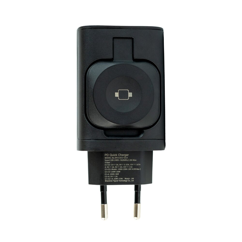 Strap-it Strap-it 43W Adapteur avec chargeur Apple Watch Strap-it Strap-it 43W Adapteur avec chargeur Apple Watch