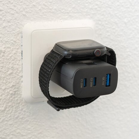 Strap-it Strap-it 43W Adapteur avec chargeur Apple Watch Strap-it Strap-it 43W Adapteur avec chargeur Apple Watch