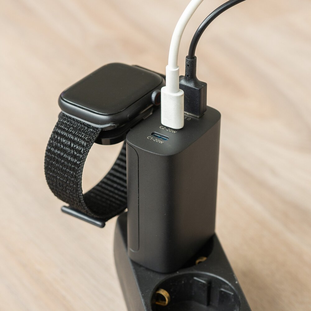 Strap-it Strap-it 43W Adapteur avec chargeur Apple Watch Strap-it Strap-it 43W Adapteur avec chargeur Apple Watch