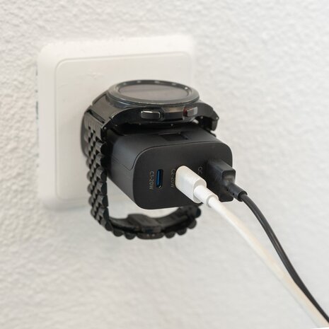 Strap-it Strap-it 43W Adapteur avec chargeur Galaxy Watch Strap-it Strap-it 43W Adapteur avec chargeur Galaxy Watch