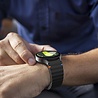 Strap-it Strap-it Bracelet Wave Samsung Galaxy Watch 4 Classic 46mm (noir) Strap-it Strap-it Bracelet Wave Samsung Galaxy Watch 4 Classic 46mm (noir)