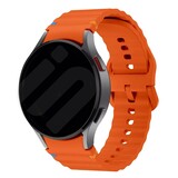 Strap-it Bracelet Wave Samsung Galaxy Watch 4 Classic 46mm (orange) Strap-it Bracelet Wave Samsung Galaxy Watch 4 Classic 46mm (orange)