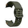 Strap-it Strap-it Bracelet Wave Samsung Galaxy Watch 4 Classic 46mm (armée verte) Strap-it Strap-it Bracelet Wave Samsung Galaxy Watch 4 Classic 46mm (armée verte)
