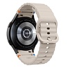 Strap-it Strap-it Bracelet Wave Samsung Galaxy Watch 4 Classic 46mm (lumière stellaire) Strap-it Strap-it Bracelet Wave Samsung Galaxy Watch 4 Classic 46mm (lumière stellaire)