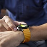 Strap-it Strap-it Bracelet Wave Samsung Galaxy Watch 4 Classic 46mm (jaune) Strap-it Strap-it Bracelet Wave Samsung Galaxy Watch 4 Classic 46mm (jaune)
