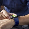 Strap-it Strap-it Bracelet Wave Samsung Galaxy Watch 5 44mm (bleu foncé) Strap-it Strap-it Bracelet Wave Samsung Galaxy Watch 5 44mm (bleu foncé)
