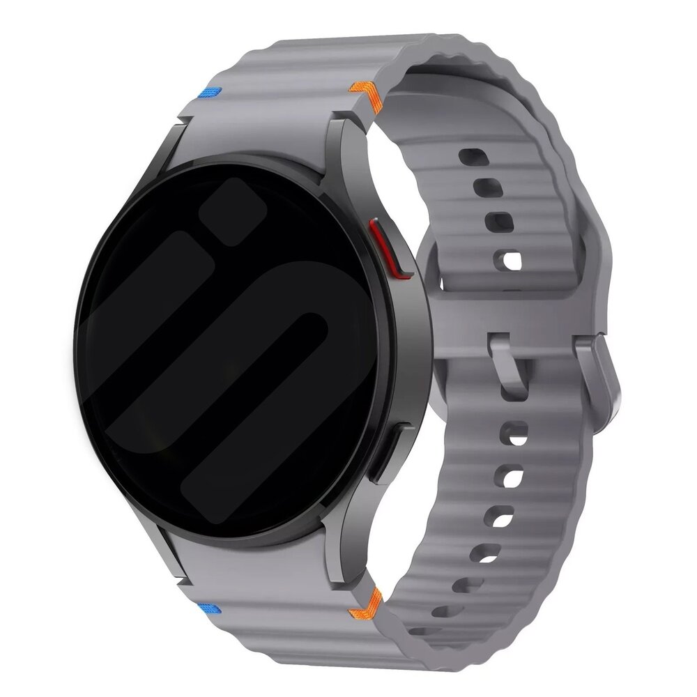 Bracelet Wave Samsung Galaxy Watch 6 40mm (gris foncé) Braceletsmartwatch.fr