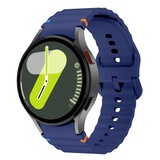 Strap-it Bracelet Wave Samsung Galaxy Watch 7 44mm (bleu foncé) Strap-it Bracelet Wave Samsung Galaxy Watch 7 44mm (bleu foncé)