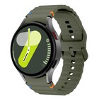 Strap-it Strap-it Bracelet Wave Samsung Galaxy Watch 7 44mm (armée verte)