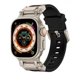 Strap-it Bracelet 'Explorer' TPU Watch (noir avec coleur titane) Strap-it Bracelet 'Explorer' TPU Watch (noir avec coleur titane)