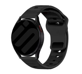 Strap-it Bracelet silicone 'Outdoor' Amazfit GTS 4 (noir)