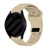 Strap-it Bracelet silicone 'Outdoor' Polar Unite (beige-marron)