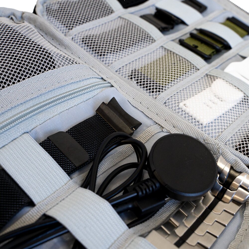 Strap-it Strap-it Sac de rangement de luxe pour bracelets Smartwatch (noir)