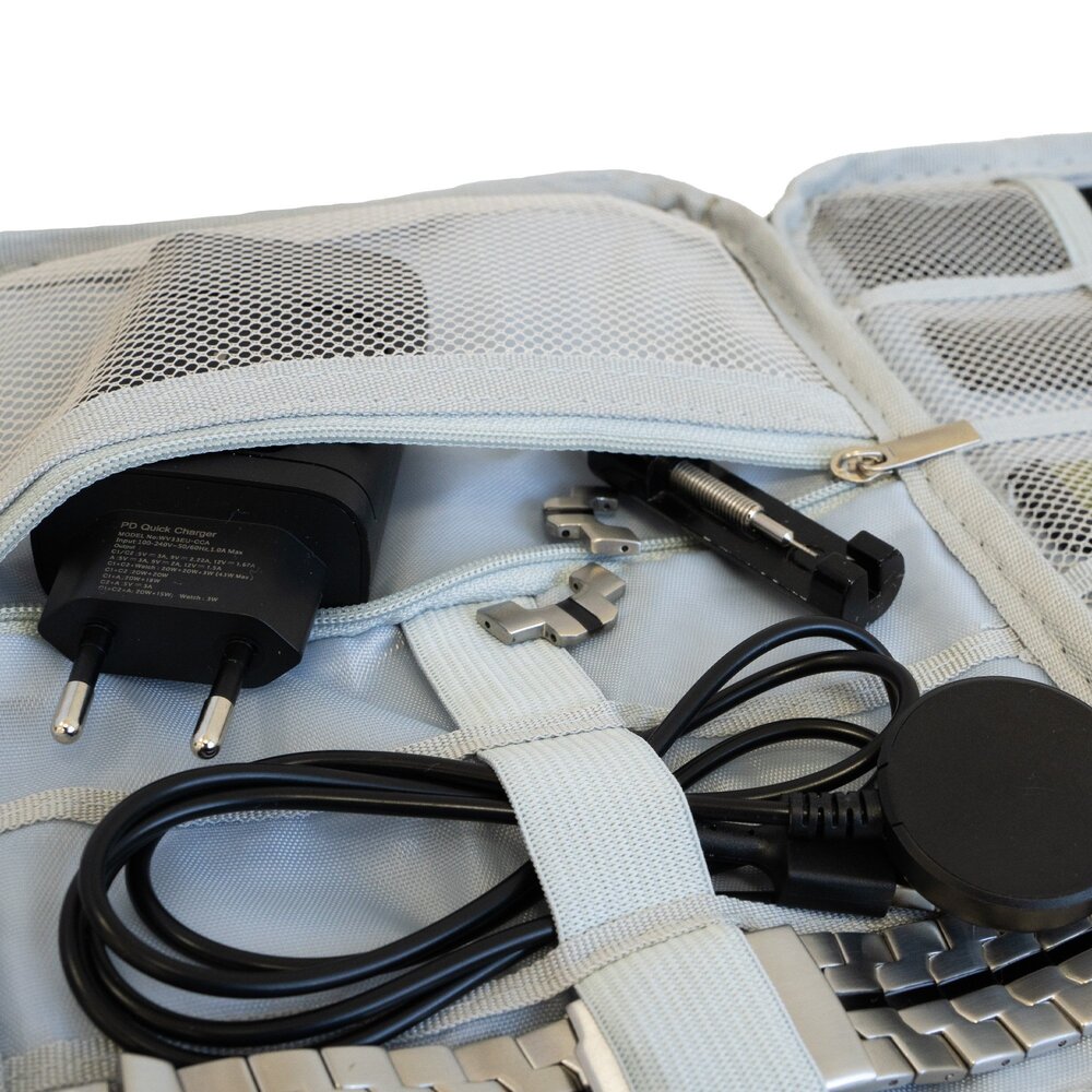 Strap-it Strap-it Sac de rangement de luxe pour bracelets Smartwatch (noir)