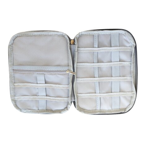 Strap-it Strap-it Sac de rangement de luxe pour bracelets Smartwatch (gris)