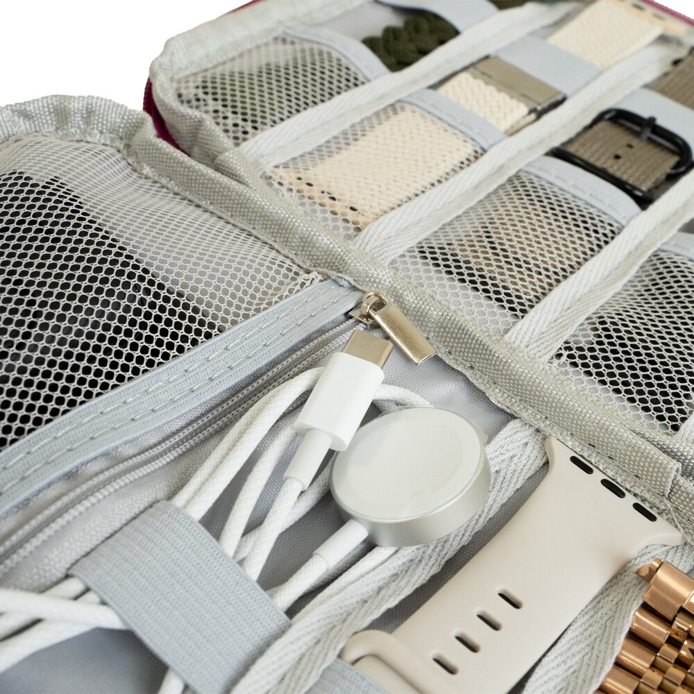 Strap-it Strap-it Sac de rangement pour bracelets de smartwatch (rose)