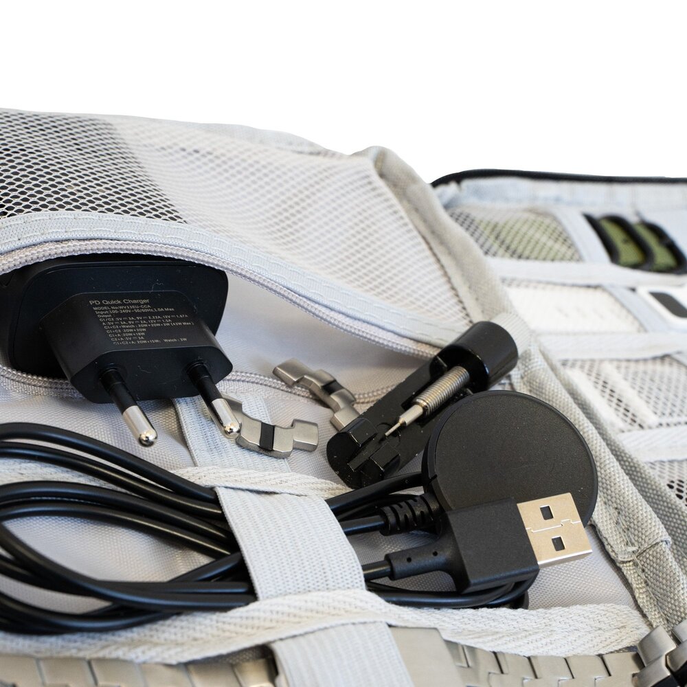 Strap-it Strap-it Sac de rangement pour bracelets de smartwatch (noir)