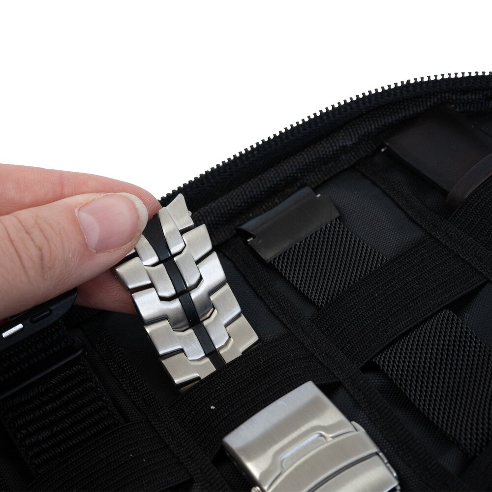 Strap-it Strap-it Organisateur haut de gamme  pour bracelets de smartwatch (noir)