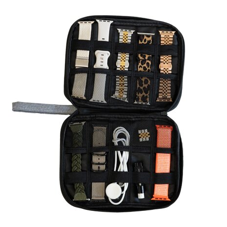 Strap-it Strap-it Organisateur haut de gamme  pour bracelets de smartwatch (gris)