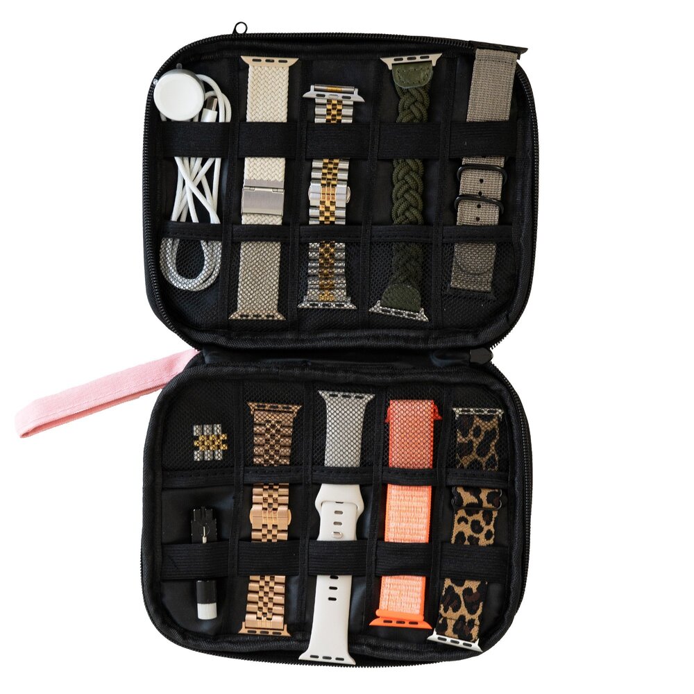 Strap-it Strap-it Organisateur haut de gamme pour bracelets de smartwatch (rose) Strap-it Strap-it Organisateur haut de gamme pour bracelets de smartwatch (rose)