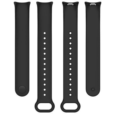 Strap-it Strap-it Bracelet silicone Xiaomi Smart Band 9 (noir)
