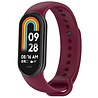 Strap-it Strap-it Bracelet silicone Xiaomi Smart Band 9 (vin rouge) Strap-it Strap-it Bracelet silicone Xiaomi Smart Band 9 (vin rouge)