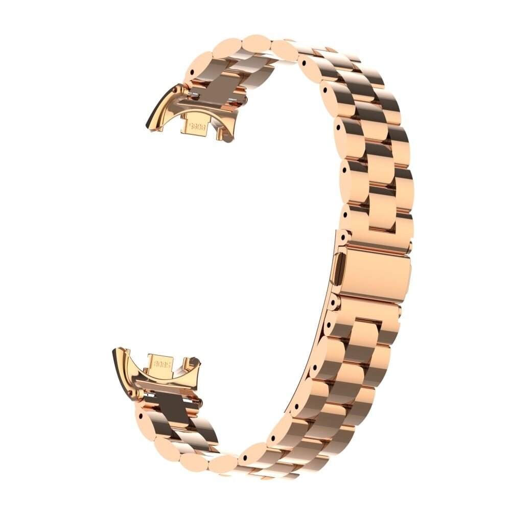 Strap-it Strap-it Bracelet acier Xiaomi Smart Band 9 (or rose) Strap-it Strap-it Bracelet acier Xiaomi Smart Band 9 (or rose)