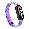 Strap-it Strap-it Bracelet acier Xiaomi Smart Band 9 (arc-en-ciel) Strap-it Strap-it Bracelet acier Xiaomi Smart Band 9 (arc-en-ciel)